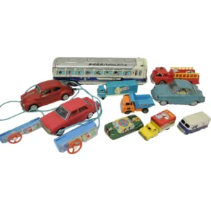 ブリキ ミニカーバストラック等まとめて　計11点